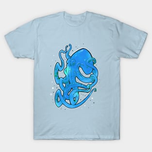 blue octopus T-Shirt